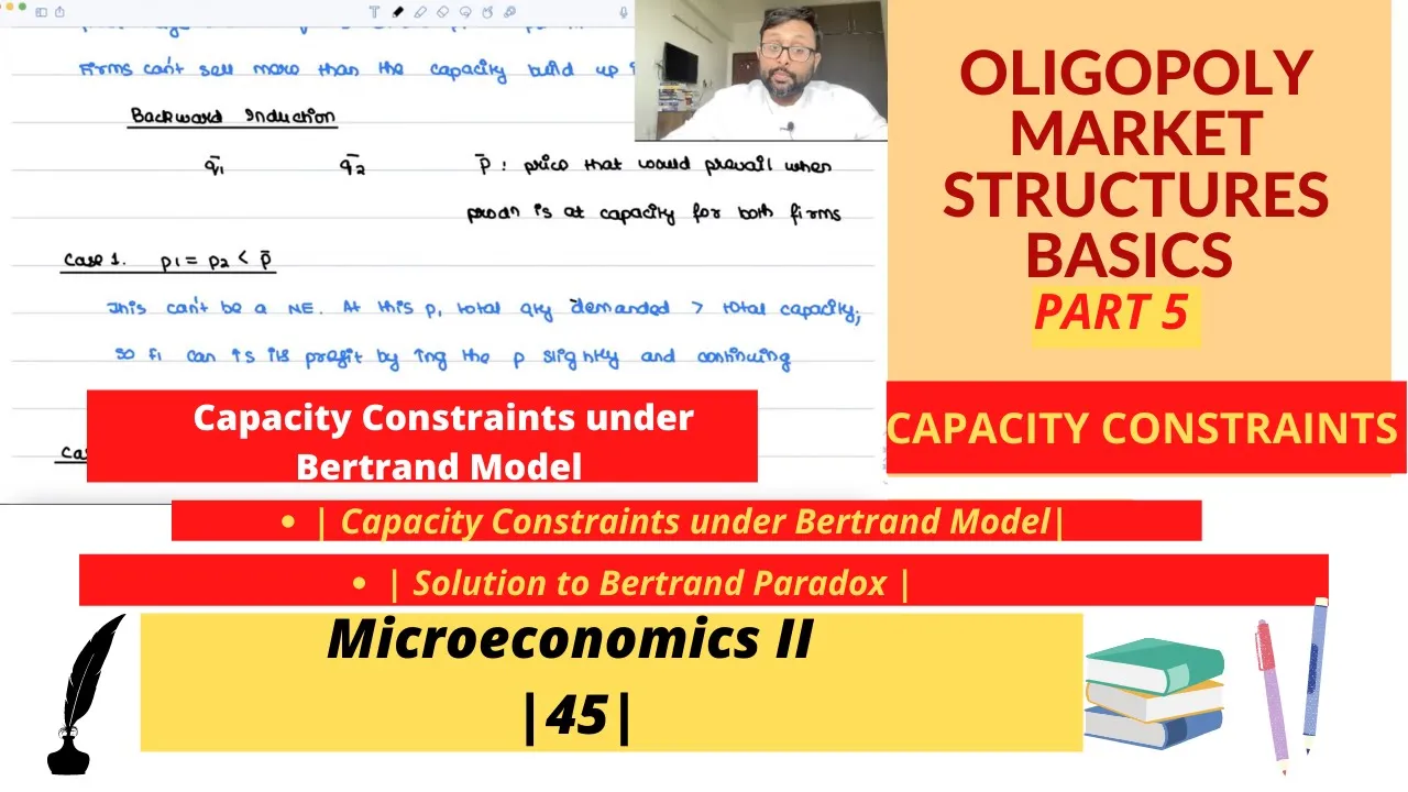 [Oligopoly Market Structures] | Part 5 | Capacity Constraints under Bertrand Competition | 46 |