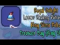 Royal Delight is a item that summons a slime prince that follows you around it s the best item in th