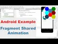Android Simple Fragment Shared Element - Beginner Simple Example