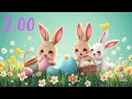 Easter Bunny Hide N Seek Countdown 2 Minute Timer with Upbeat Music