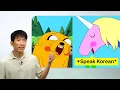 This American Cartoon Joke Only Koreans Understood Adventure Time Lady Rainicorn