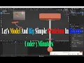 How To Model Rig Simple Pendulum In Blender