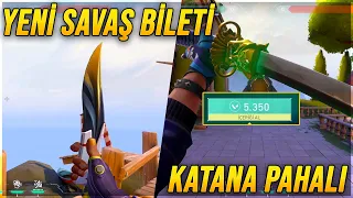 YENİ SAVAŞ BİLETİ! ONİ KATANA 5350 VP! VALORANT YENİ SKİNLER