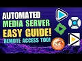 Easy Automated Torrent Media Server Emby Sonarr Radarr Prowlarr qBittorrent REMOTE ACCESS 2025