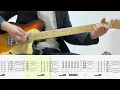 【TAB】POISON～言いたい事も言えないこんな世の中は～ / 反町隆史 まゆげじおのギター弾いてみた Guitar Cover #32