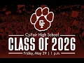 Cy-Fair HS - Class of 2026 Graduation May 29th 2026