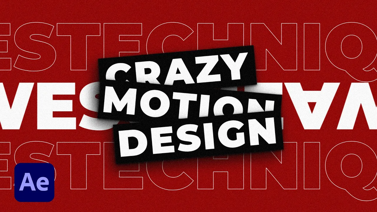 4 Crazy Typography Ideas in After Effects | Motion Graphics Tutorial