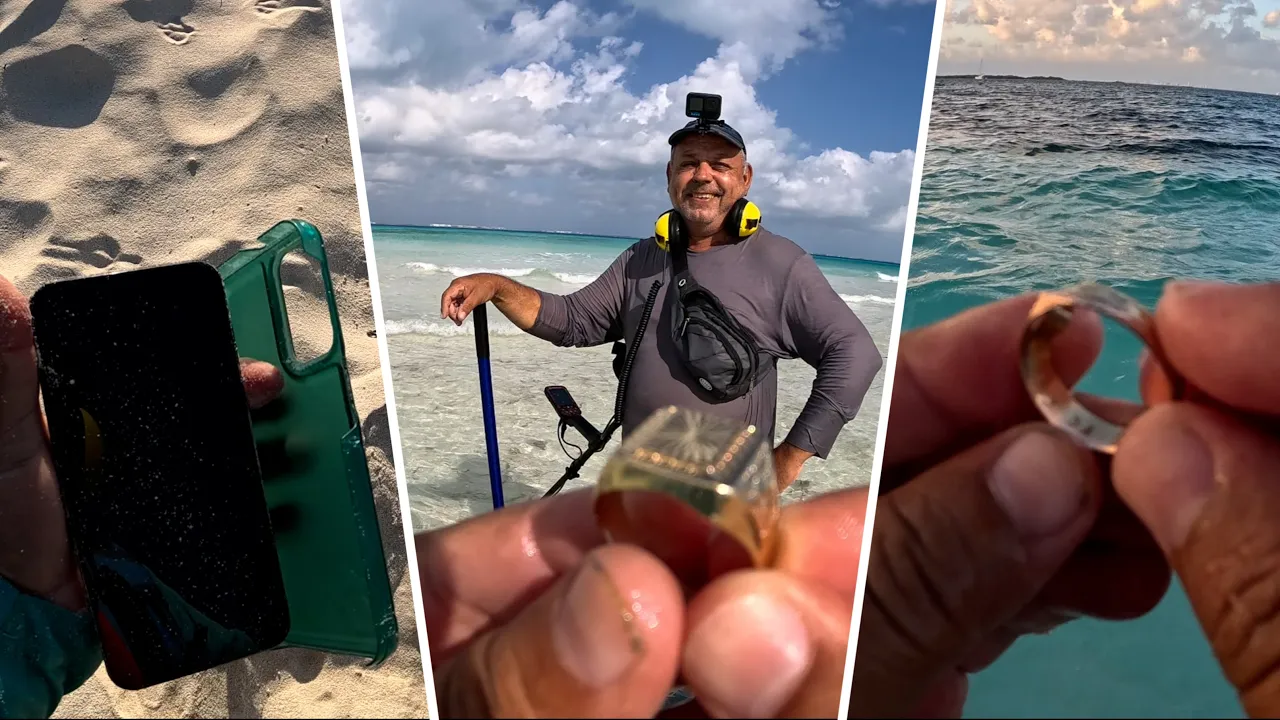 ESTA PLAYA ESTA LLENA DE ORO…