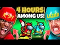 NEW 4 HOURS OF SIDEMEN AMONG US TO WATCH WHILE YOU EAT NO ADS