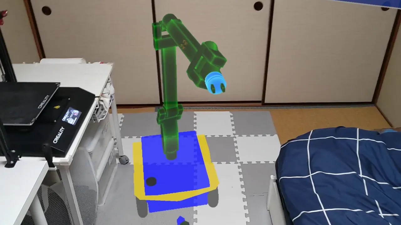 Control Robot in Hololens2