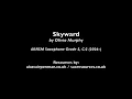 Skyward by Olivia Murphy ABRSM Saxophone Grade 5