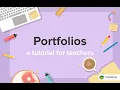 Portfolios Overview a tutorial for ClassDojo teachers