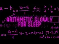 Explaining Everything About Arithmetic To Help You Rest