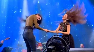 فتاة تنافس ميريام فارس بالرقص العراقي  فتاة تنافس ميريام فارس بالرقص العراقي