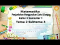 Download Lagu Matematika Kelas 3 Tema 2 Subtema 3 || Garis Bilangan