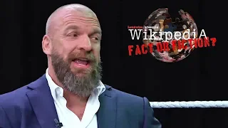 Triple H - Wikipedia Fact or Fiction