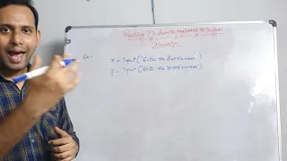 Reading input from the keyboard to perform Calculation part 1