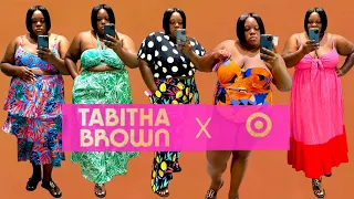 TABITHA BROWN X TARGET PLUS SIZE FITTING ROOM TRY ON HONEST REVIEW