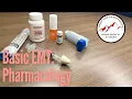 EMT Basic Pharmacology General overview of terms and medications