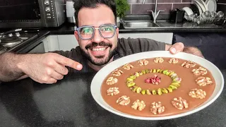 Milk Toffee Dessert حلاوة جكليتية حلاوة الحليب مع الجوز و الفستق شيف شاهين 