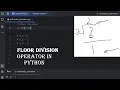 Floor Division Operator in Python Hindi Urdu