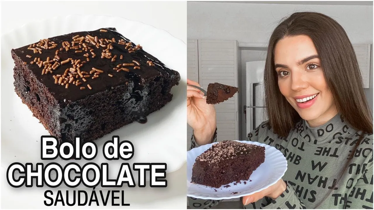 O MELHOR BOLO DE CHOCOLATE FIT!. 