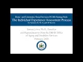 Home and Community Based Setttings HCBS Individual Experience Assessment IEA Process Training