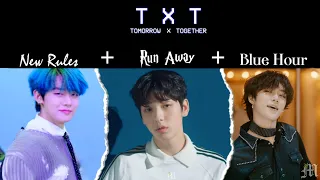 txt mix new rules run away blue hour dl