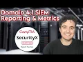 - Domain 4 1 1 SIEM Aggregate Data Analysis Baselines Reporting Metrics