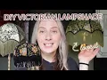 My First DIY Victorian Lampshade Love it