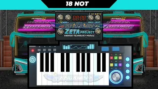 telolet basuri pianika nada takkan pisah 18 not zeta project remix