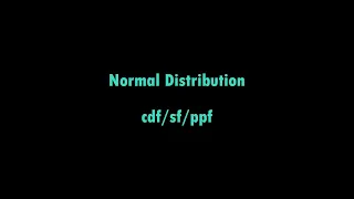 Calculating Normal Distribution Probabilities with Python Scipy