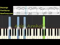 MI JESUS MI AMADO Piano Tutorial Cover + Partitura PDF Sheet Music Midi Jesus Adrian Romero
