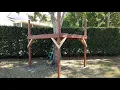 Build an 8x8 Play Structure with dimensional lumber minimal cuts part 1