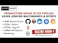 Production-Grade Pipeline using Jenkins Multibranch GitOps Kastro Kiran V