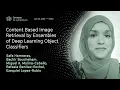 Synapse 2022 Content based image retrieval by ensembles of deep learning object classifiers