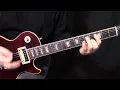 how to play "Cheap Sunglasses" by ZZ Top - electric guitar lesson rythym
