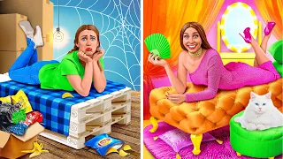 Rich Vs Broke Room Makeover Challenge By Multi DO Challenge 