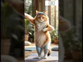 Cute Cat Dance 😻Kitten Dance #shorts #shortsfeed #usacats #cutecat #catshorts