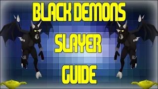 Black Demon Slayer Task Guide 07 Old School Runescape