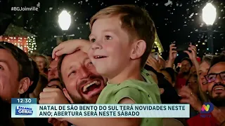 Abertura do Natal em São Bento do Sul acontece neste sábado com novidades