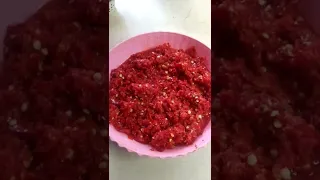 Short هريسة الشطة على الطريقة الليبية 