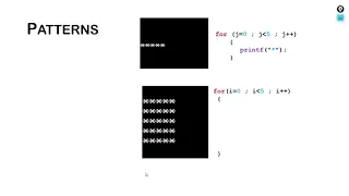 Nested Loops 2D-Arrays and Pattern C Programming