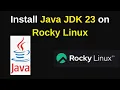 Java JDK 23 Installation and Configuration on Rocky Linux Install Java jdk on Rocky Linux