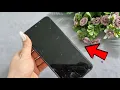 How to prevent fingerprints on tablets and phones Erasing without traces and stains