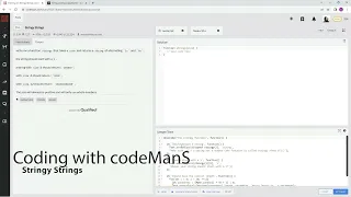 Codewars 8 kyu Stringy Strings JavaScript