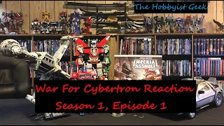 reaction netflix transformers war for cybertron s1e1