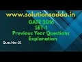 C Programming Functions CS GATE PYQs GATE 2016 Set-1 Solutions Solutions Adda Q21 GATE 2022