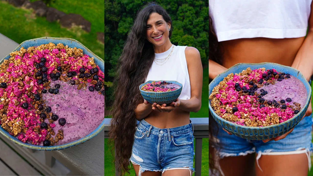 Raw Vegan Smoothie Bowl I Eat EVERYDAY  Protein-Packed Recipe with Superfoods & Complete Nutrition