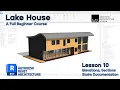 Revit Architecture Beginners Tutorial Lesson 10 Elevation and Section Documentation BIM Project